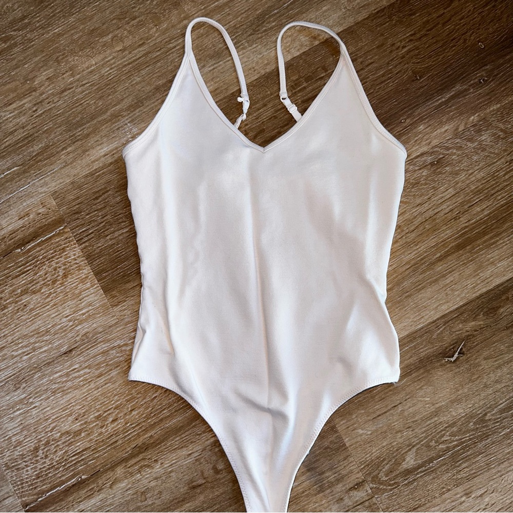 Aritzia Light Pink Sunday Best Bodysuit